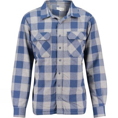 Camisa Ayacucho Insulated Flannel Hombre - Azules - Chile BDV617045